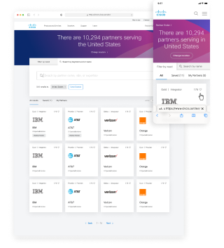 Cisco Partner Locator project thumbnail