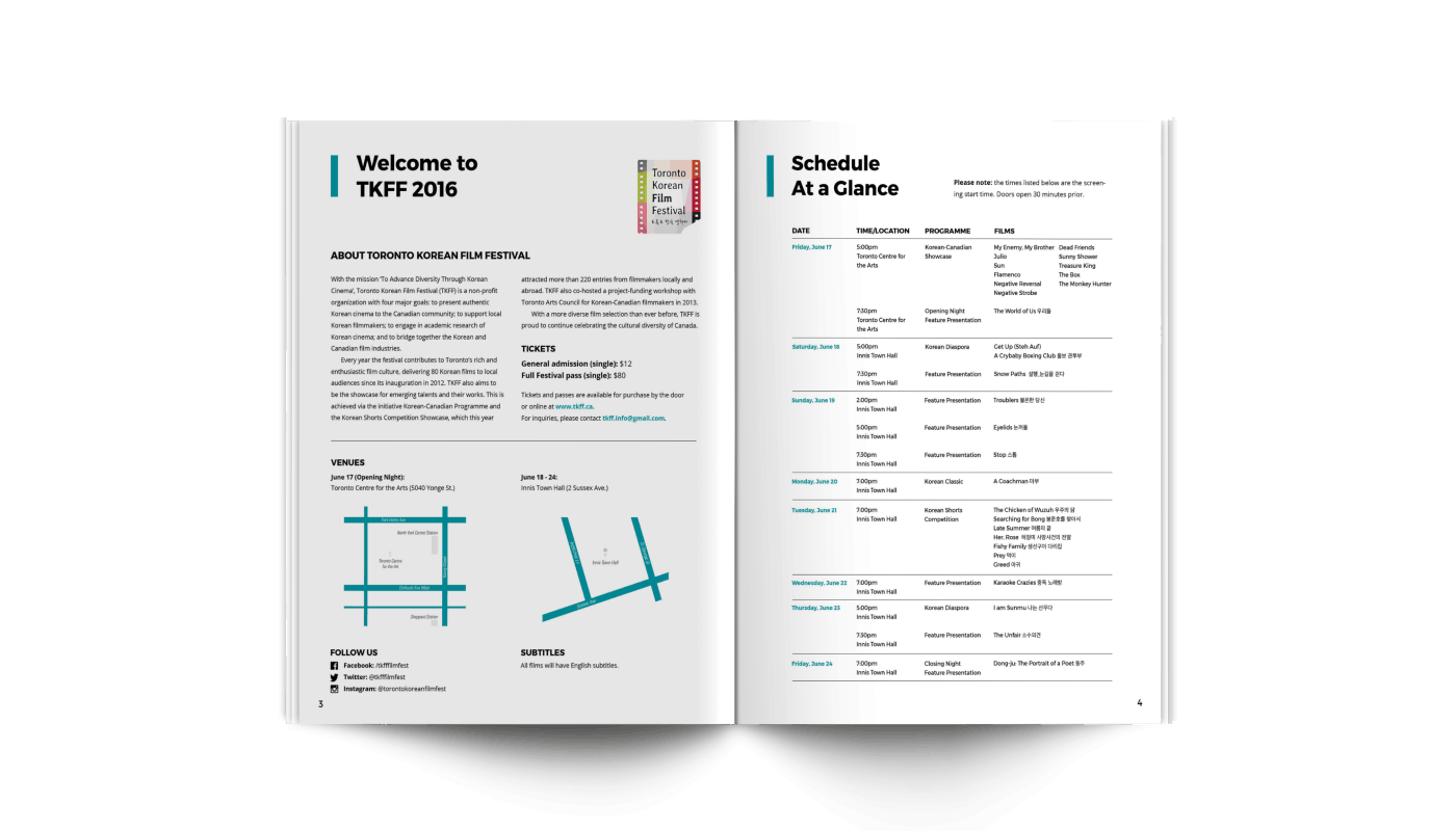 Programme spread 1